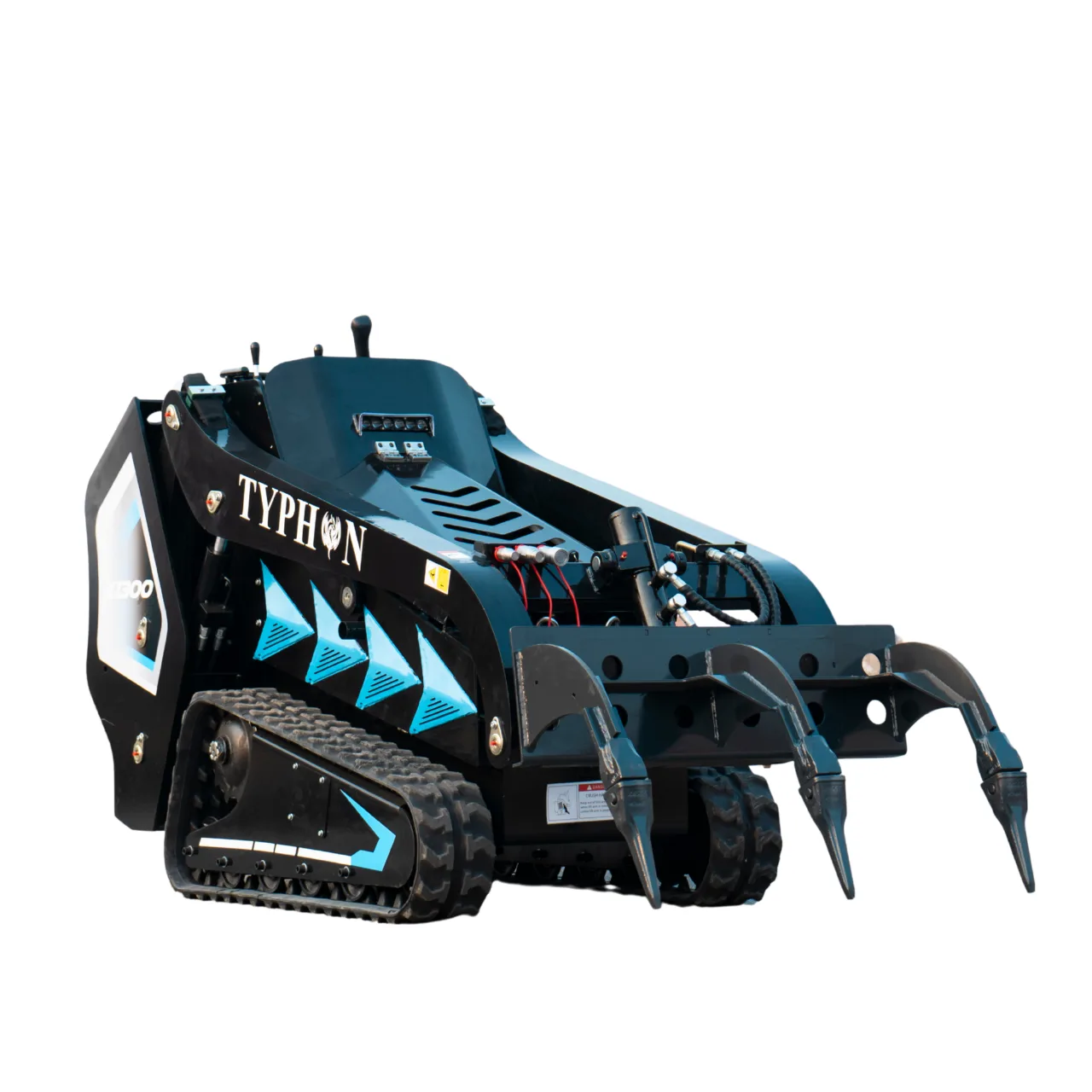 NEW TYPHON STOMP X1300 & STOMP 509 Mini Skid Steer Ripper Attachment 3 Tooth from American Loader — image 2