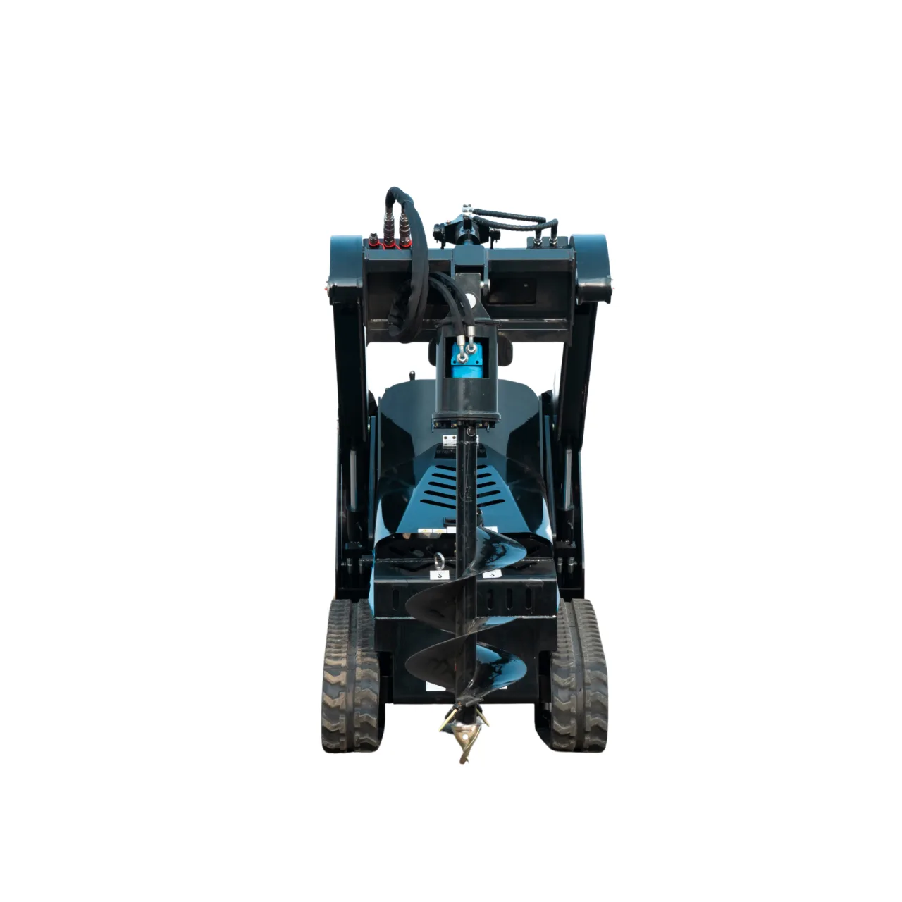 TYPHON STOMP X1300 & STOMP 509 Mini Skid Steer Auger Attachment 200mm Hydraulic from American Loader — image 3