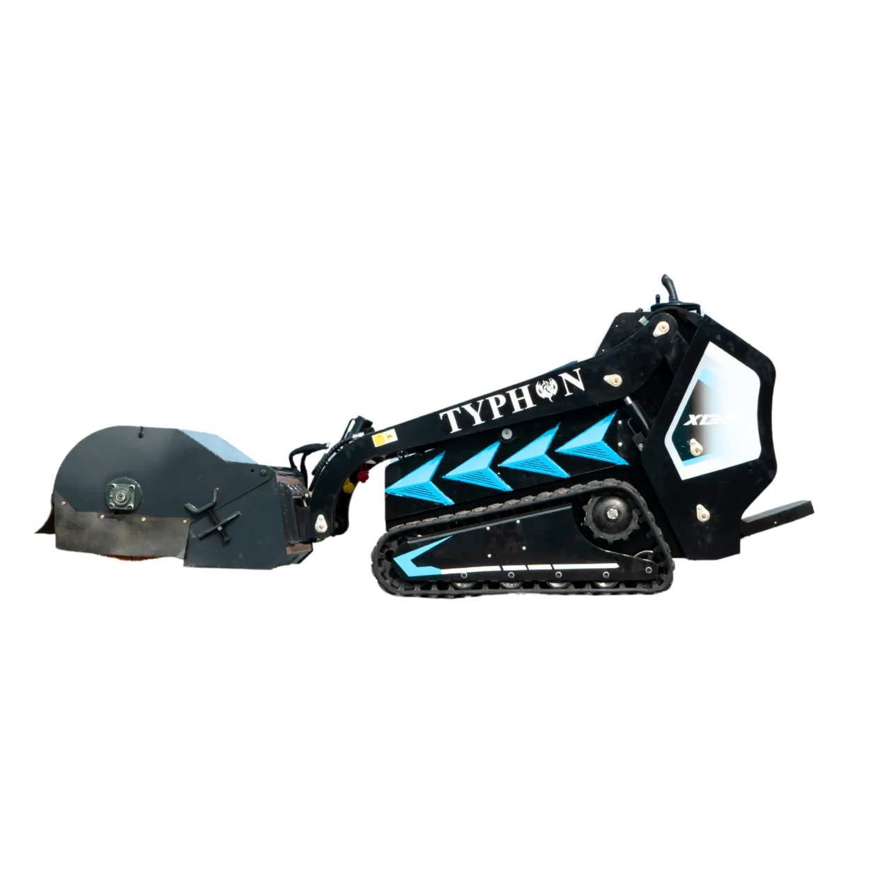 Hydraulic Pickup Sweeper Broom Attachment for TYPHON STOMP X1300 & STOMP 509 Mini Skid Steers from American Loader — image 2