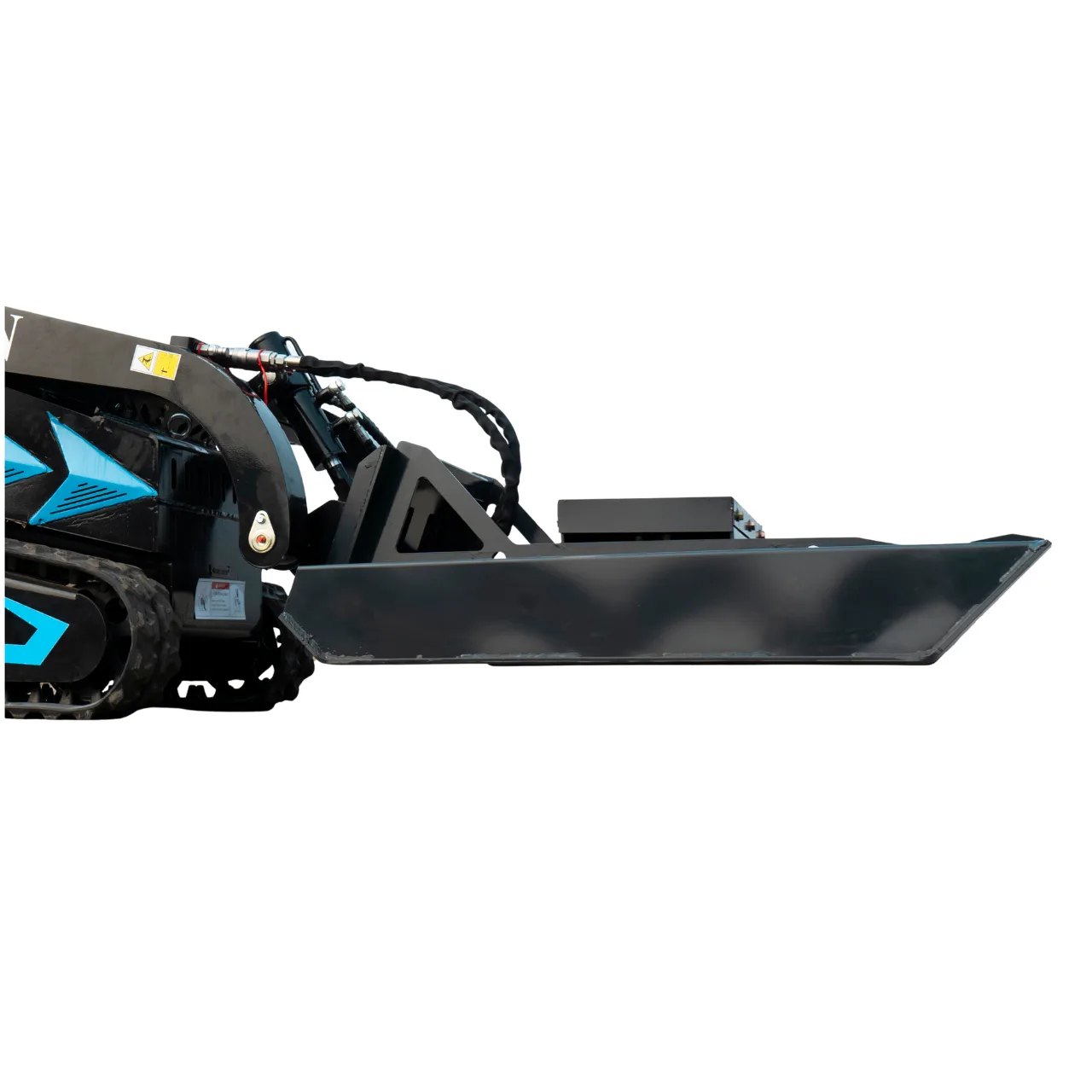 Heavy-Duty 3-Blade Hydraulic Brush Mower Attachment for TYPHON STOMP X1300 & STOMP 509 Mini Skid Steers from American Loader — image 3