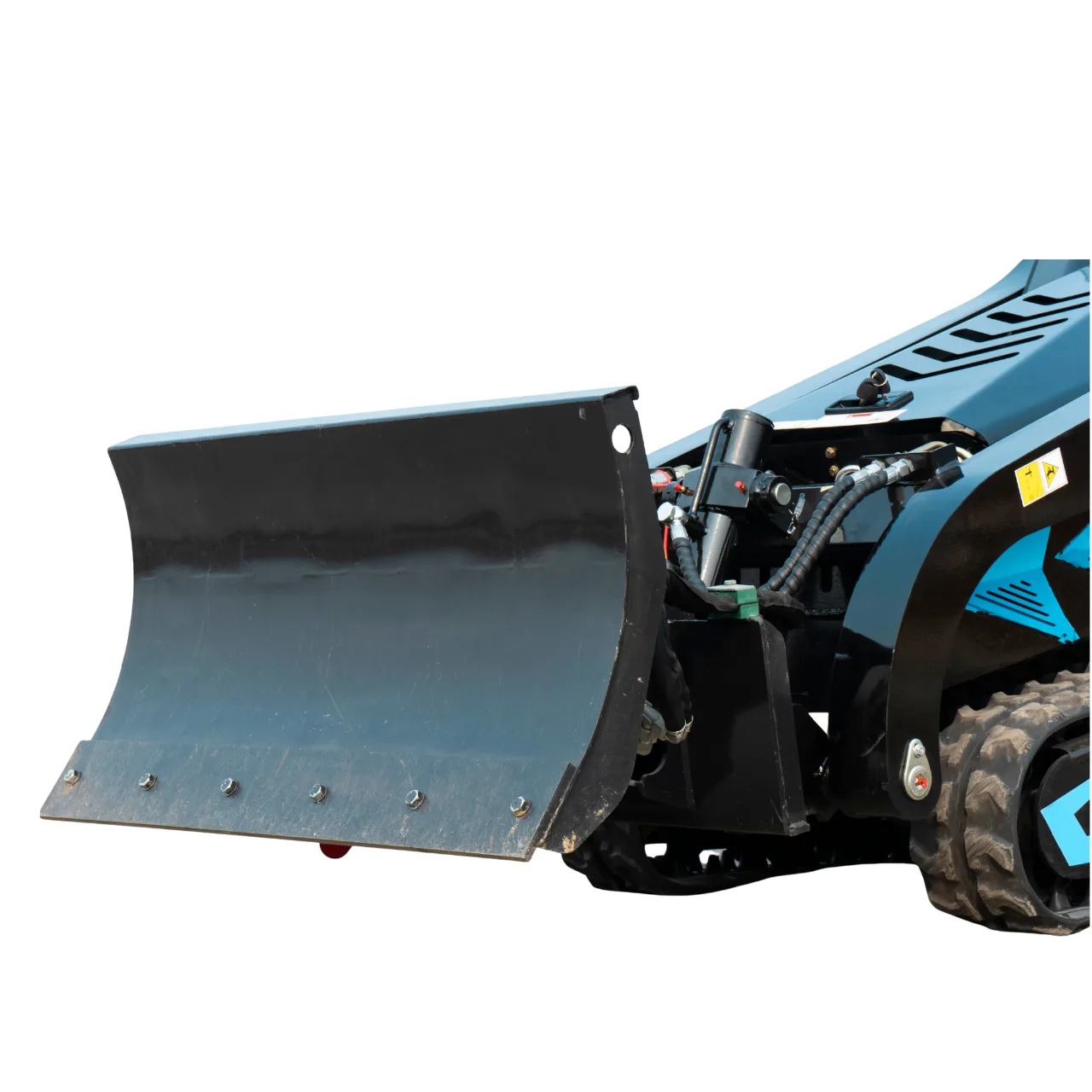 Hydraulic Angle Dozer Blade 30° for TYPHON STOMP X1300 & STOMP 509 Mini Skid Steers – Heavy-Duty Grading & Snow Attachment from American Loader — image 3