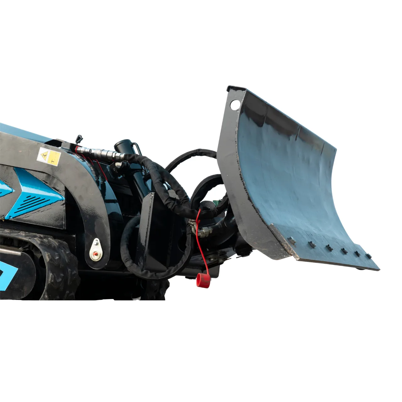 Hydraulic Angle Dozer Blade 30° for TYPHON STOMP X1300 & STOMP 509 Mini Skid Steers – Heavy-Duty Grading & Snow Attachment from American Loader — image 5