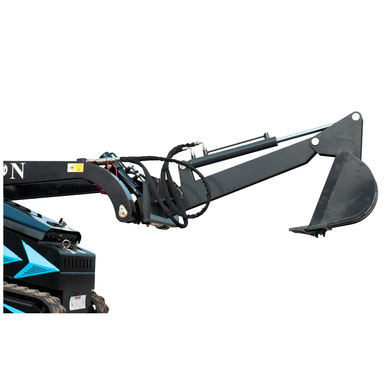 TYPHON Digger Attachment for Mini Skid Steer STOMP X1300 & STOMP 509 from KONSTRUCTZ
