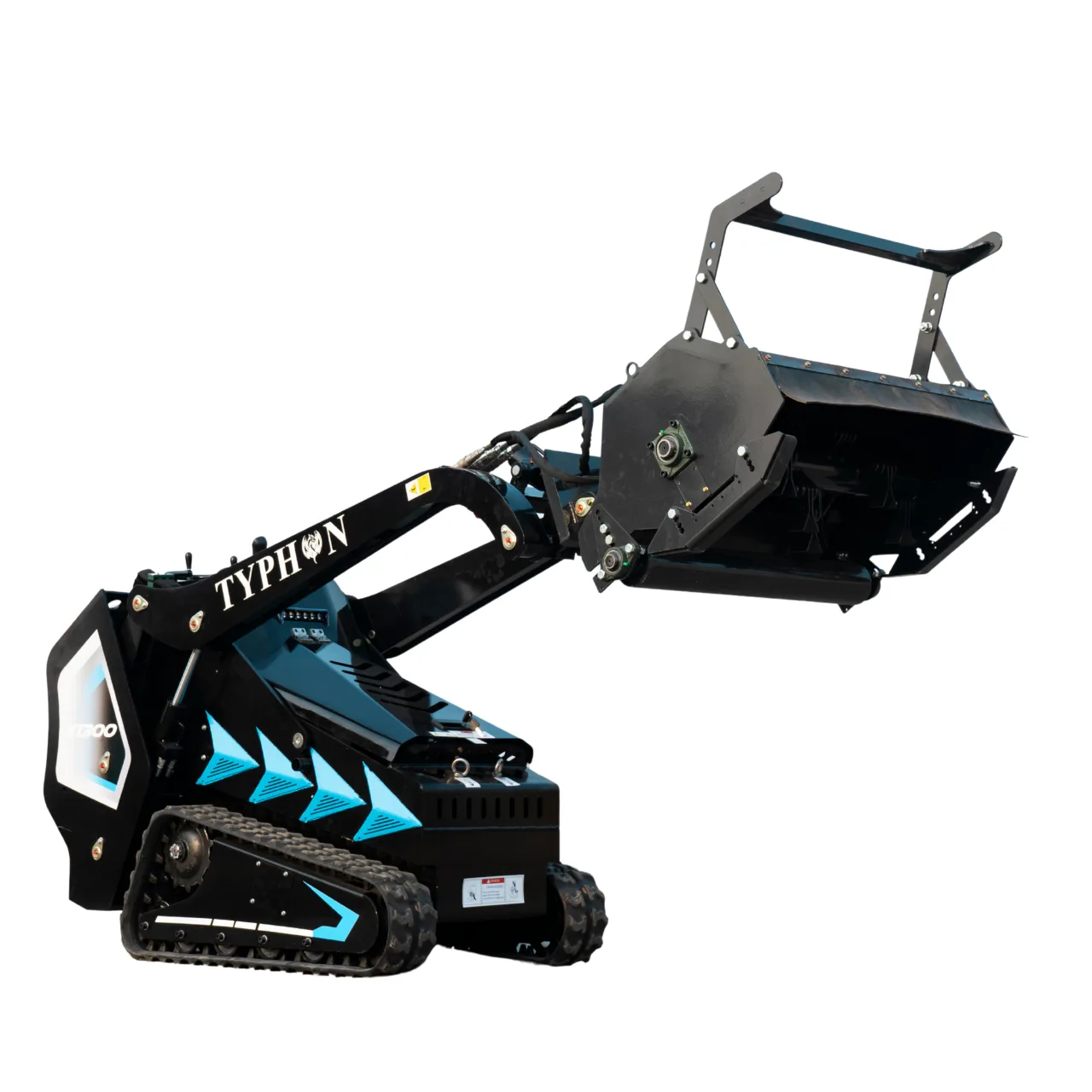 New TYPHON STOMP X1300 & STOMP 509 Mini Skid Steer Forestry Mulcher Attachment from American Loader — image 2