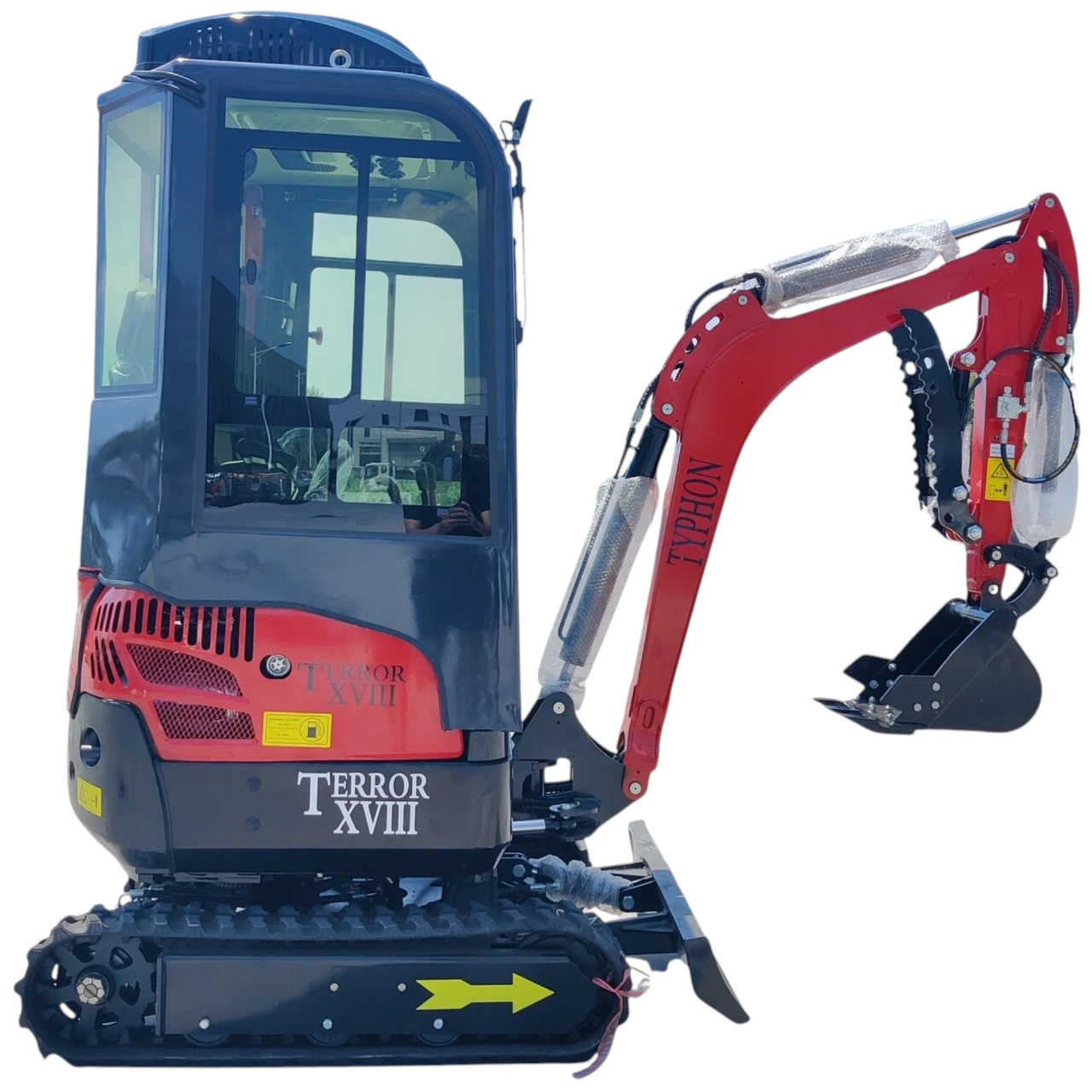 TYPHON TERROR XVIII Prestige 2 Ton Mini Excavator, KUBOTA Diesel Engine USA from KONSTRUCTZ
