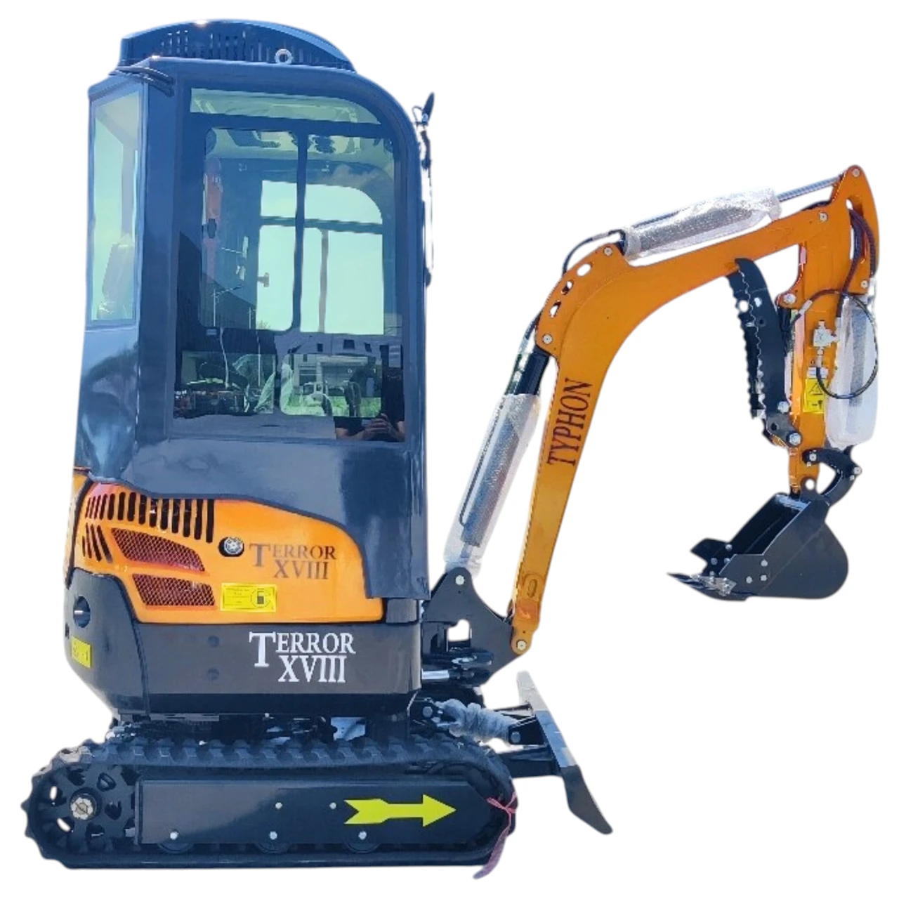 TYPHON TERROR XVIII Prestige 2 Ton Mini Excavator KUBOTA Diesel Engine USA from KONSTRUCTZ