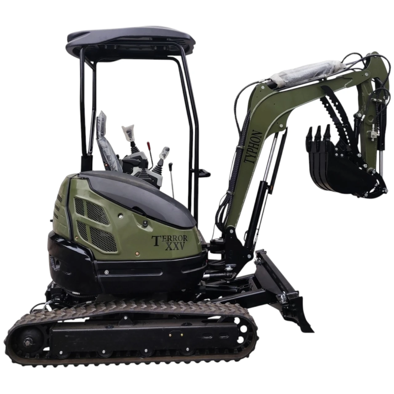 TYPHON TERROR XXV 2.5 Ton Mini Excavator KUBOTA Diesel Engine USA from KONSTRUCTZ