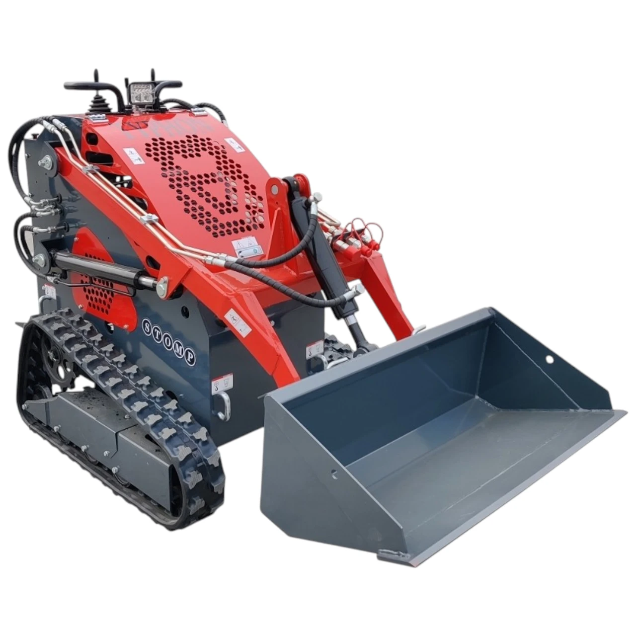 Brand New TYPHON STOMP 1,760lbs Mini Skid Steer 13.5hp Gas EPA Engine USA from KONSTRUCTZ