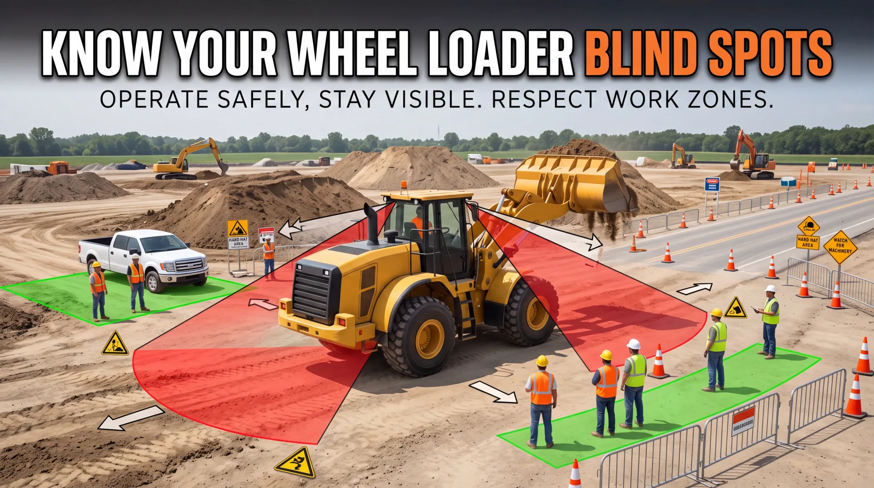 Wheel Loader Blind Spots: Essential Safety Risks and Solutions