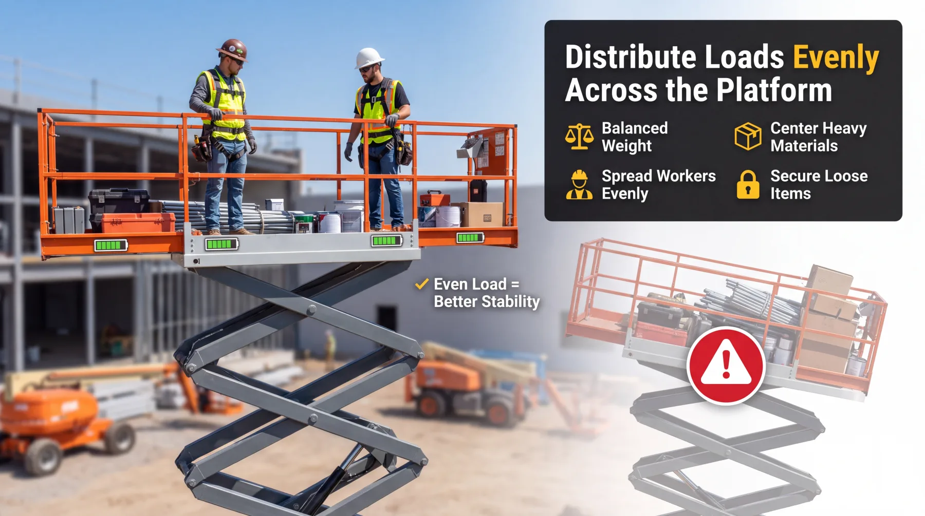 Distribute Loads Evenly Across the Platform