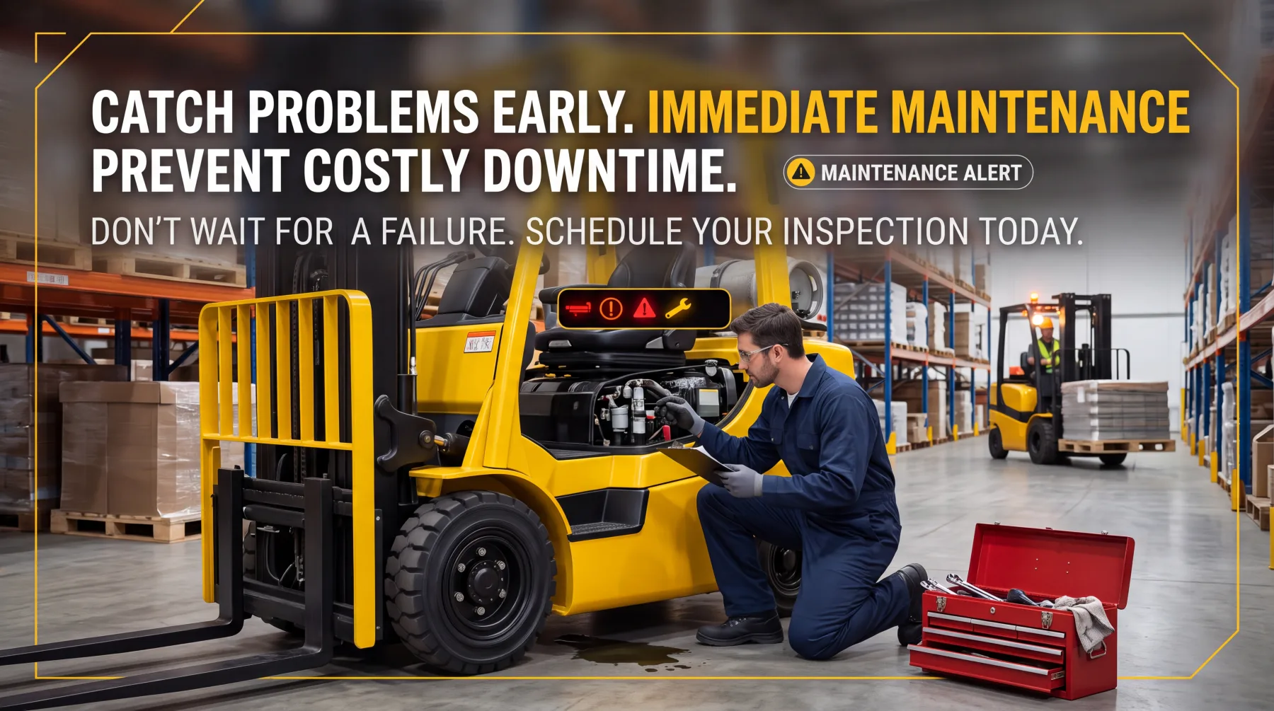 Signs Your Forklift Needs Immediate Maintenance