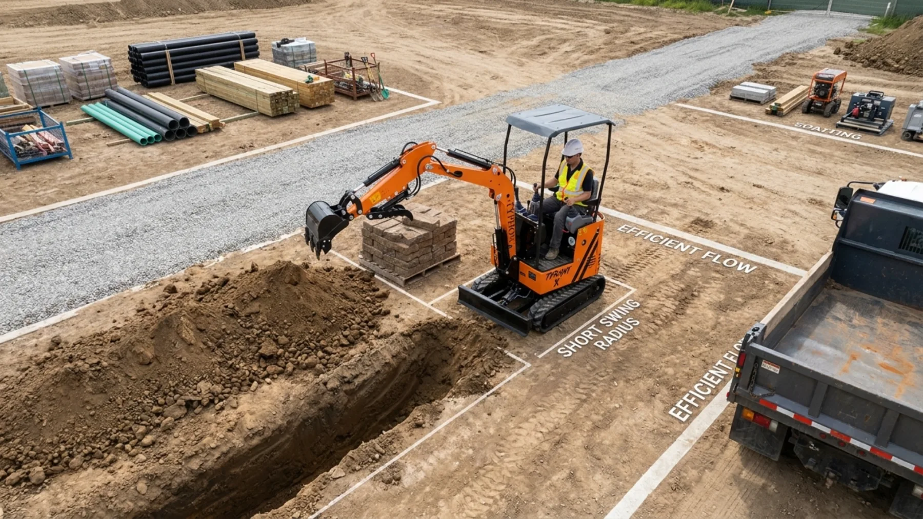 Increasing Your Mini Excavator Efficiency: How to Optimize Your Cycle Times