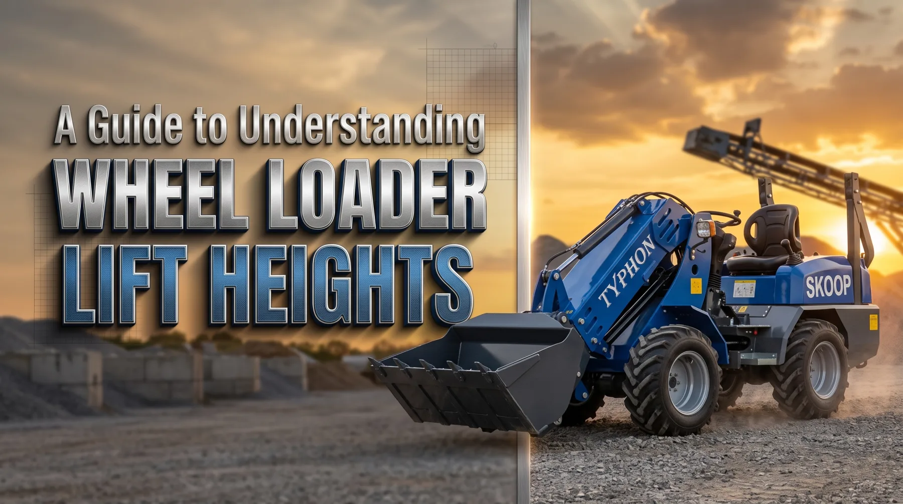 A Guide to Understanding Wheel Loader Lift Heights