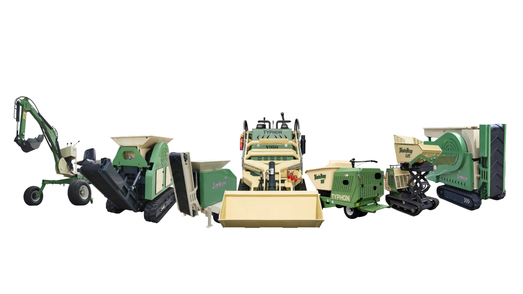 All KONSTRUCTZ Machinery Lineup