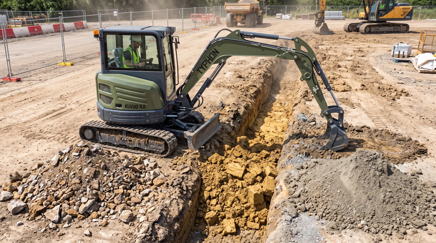 Choosing Bucket Teeth Based on Rock, Clay, or Sandy Soil