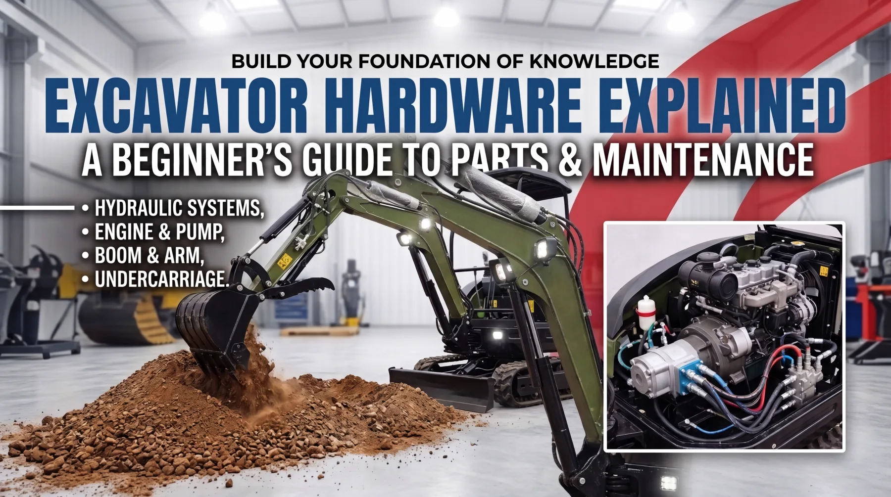 Excavator Hardware Explained: A Beginner's Guide to Parts and Maintenance
