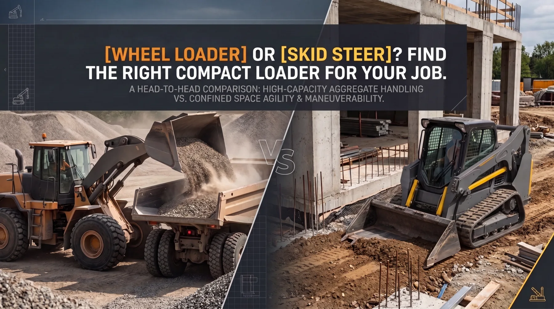 Wheel Loader vs. Skid Steer: Which Is Better for Construction Sites?